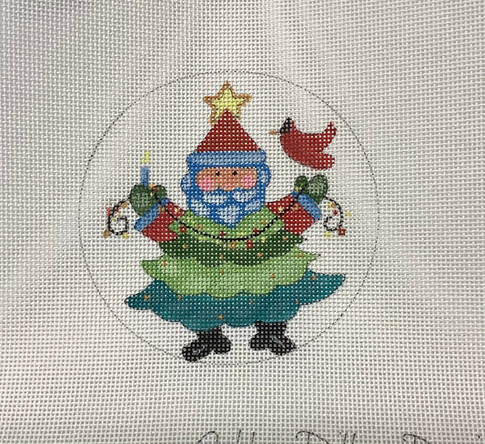 Santa Tree Ornament