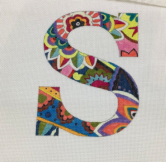 Colors of Praise 6" Letter - "S"