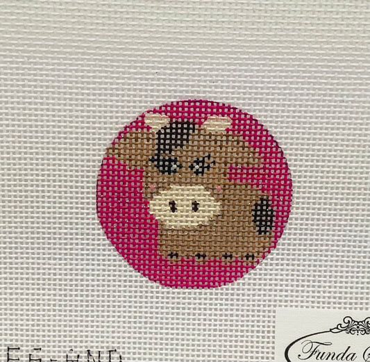 Cow - Small Round