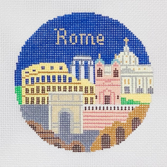 Rome Needlepoint Ornament