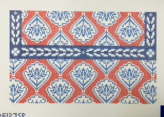 Red Medallion Clutch