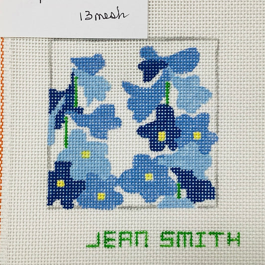 Jean Smith Coaster - Delphinium