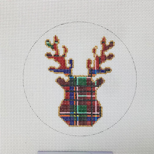 Plaid Reindeer Antlers