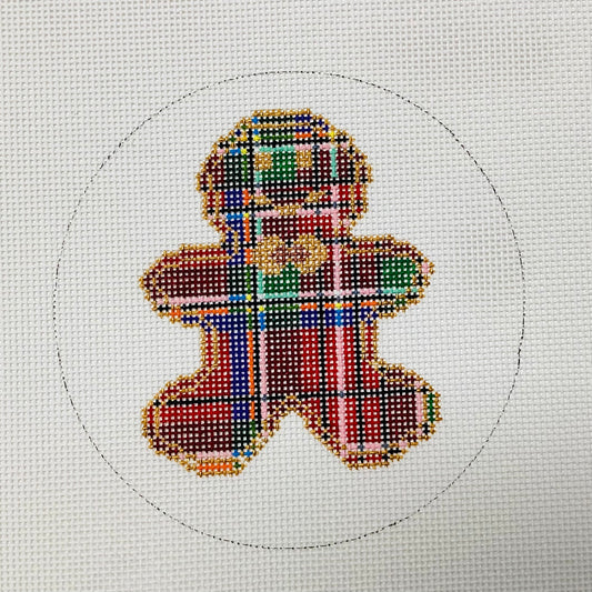 Plaid Gingerbread Man