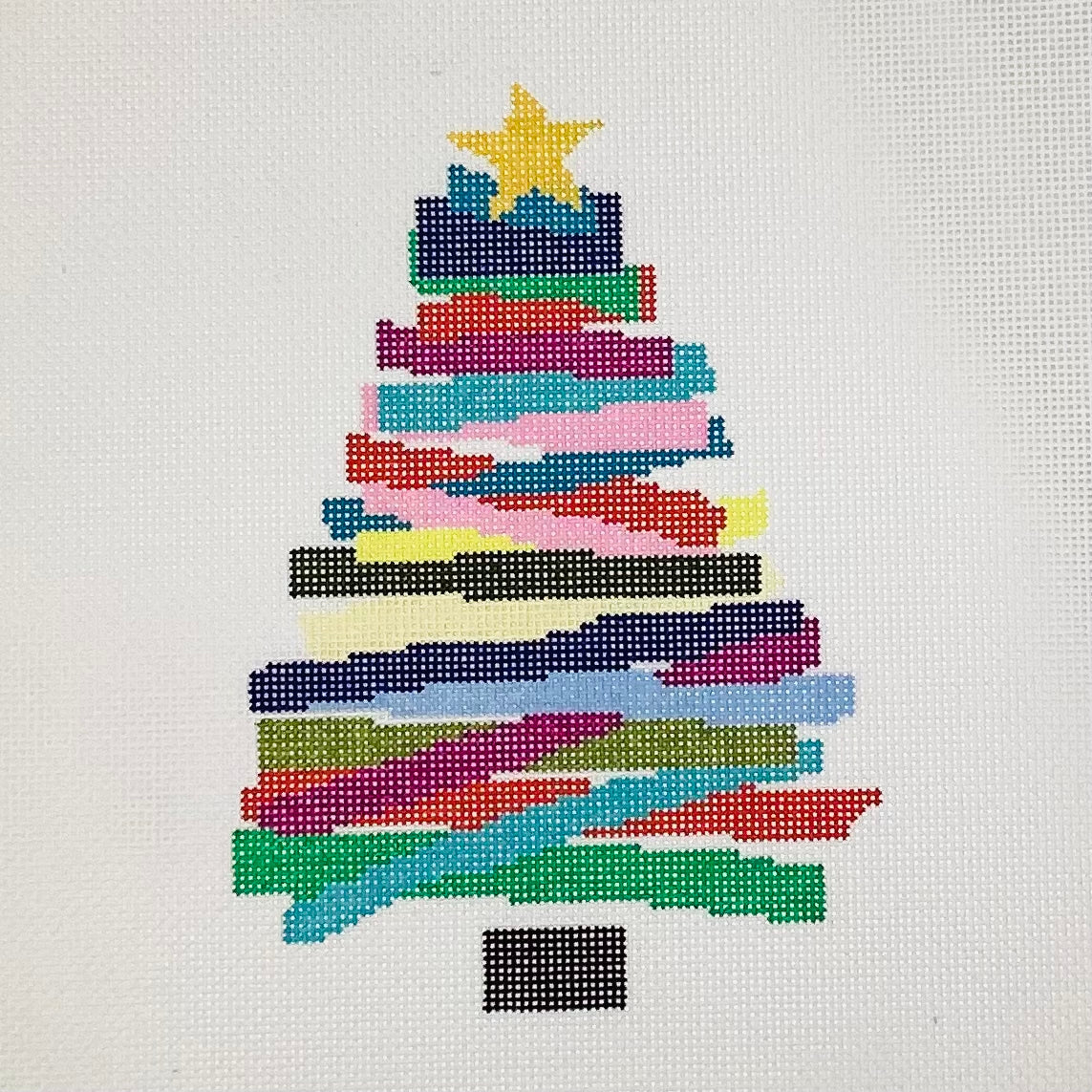 Stackable Collection Multi-colored 6.5" Tree
