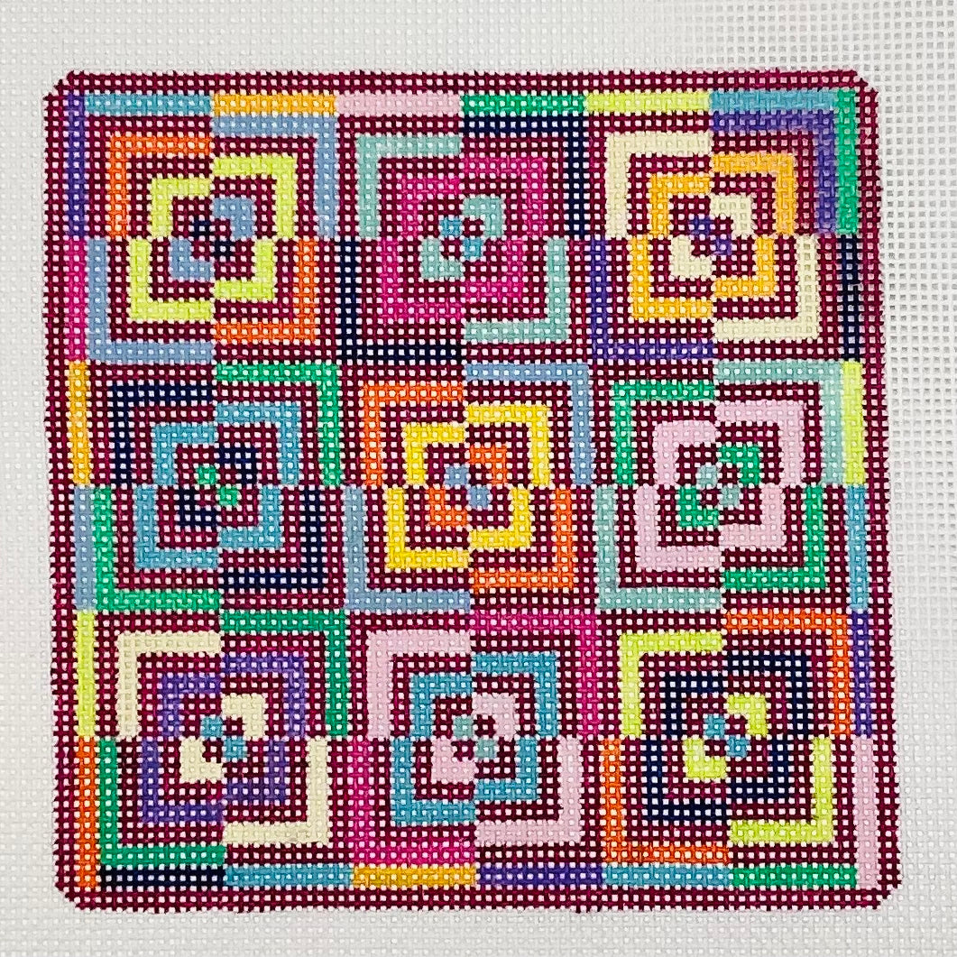 Geometric Fall Flowers