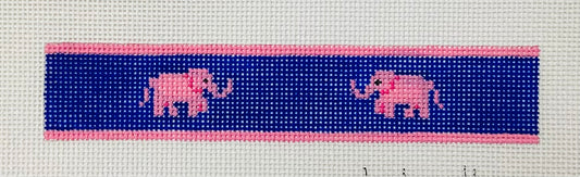 Pink Elephant Key Fob