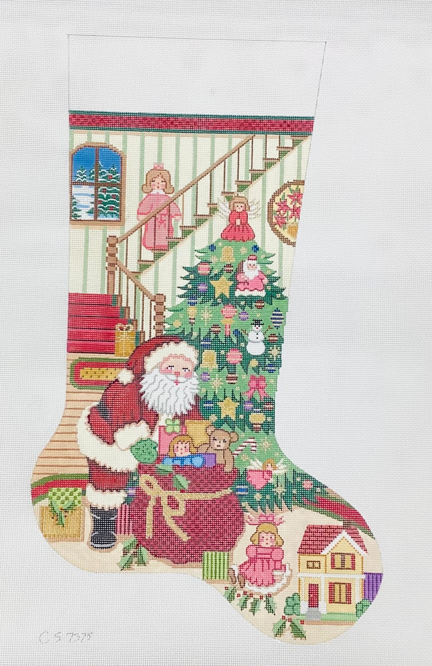 Santa Leaving Presents