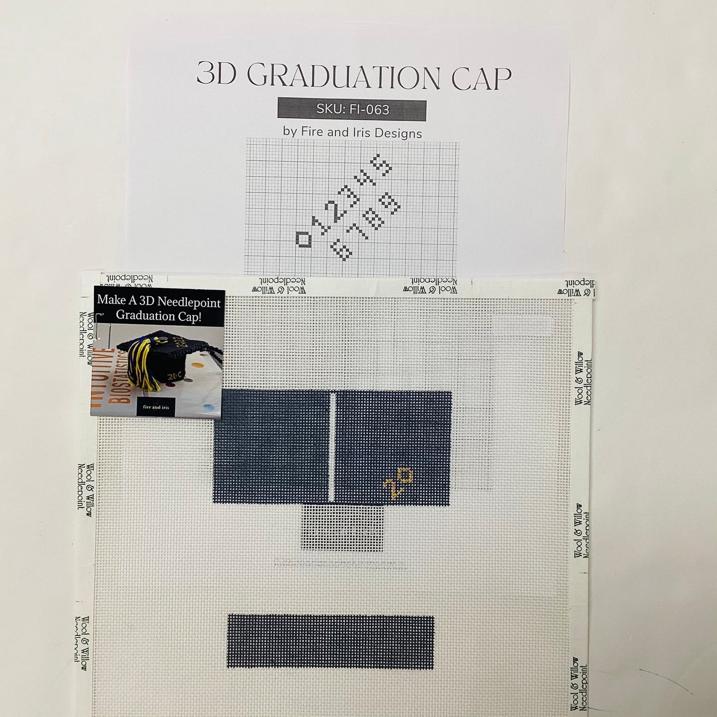 3D Graduation Cap Canvas