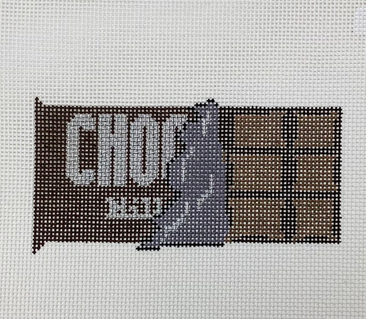 Chocolate Bar Needlepoint Canvas