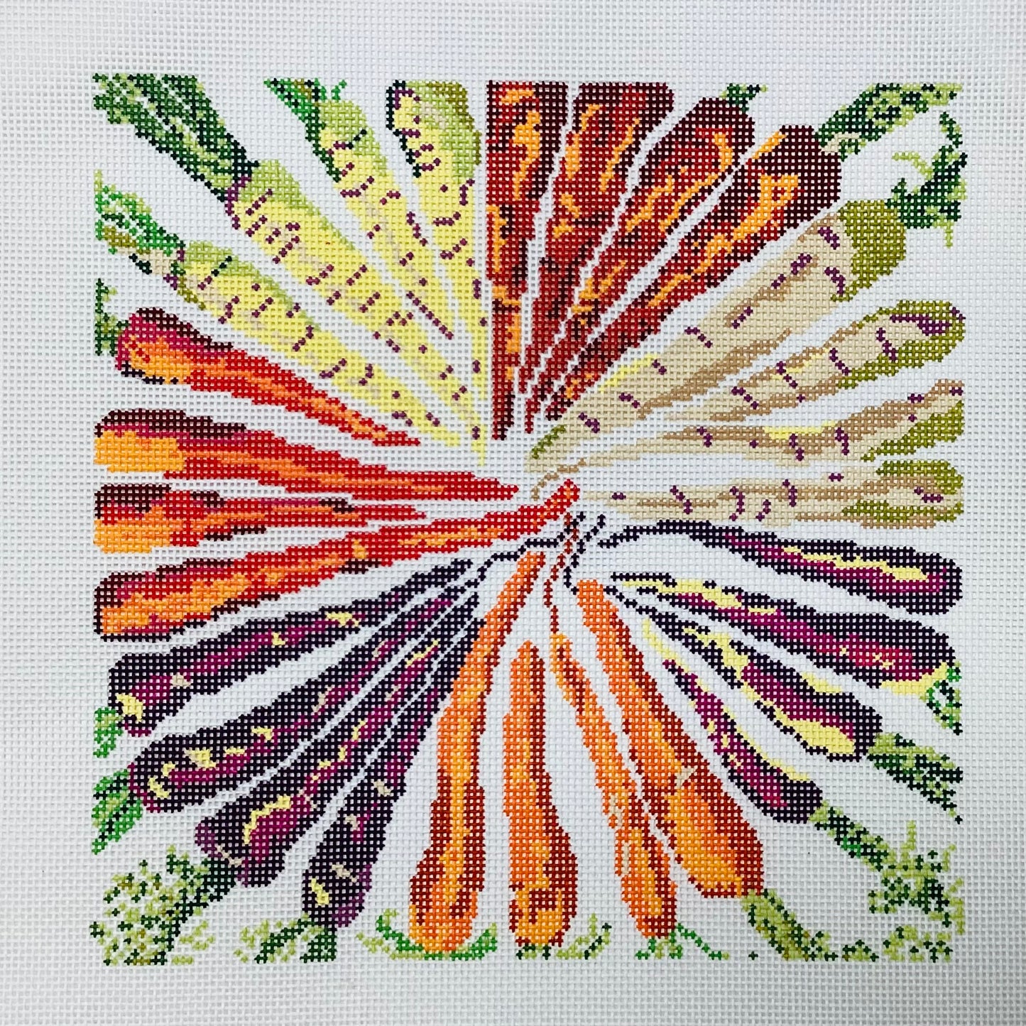 Carrot Mandala
