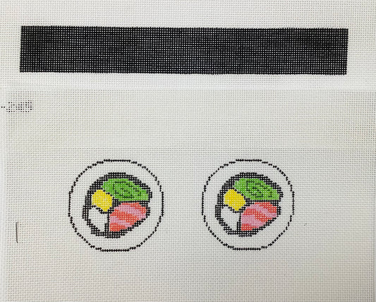 Sushi Roll Needlepoint Canvas