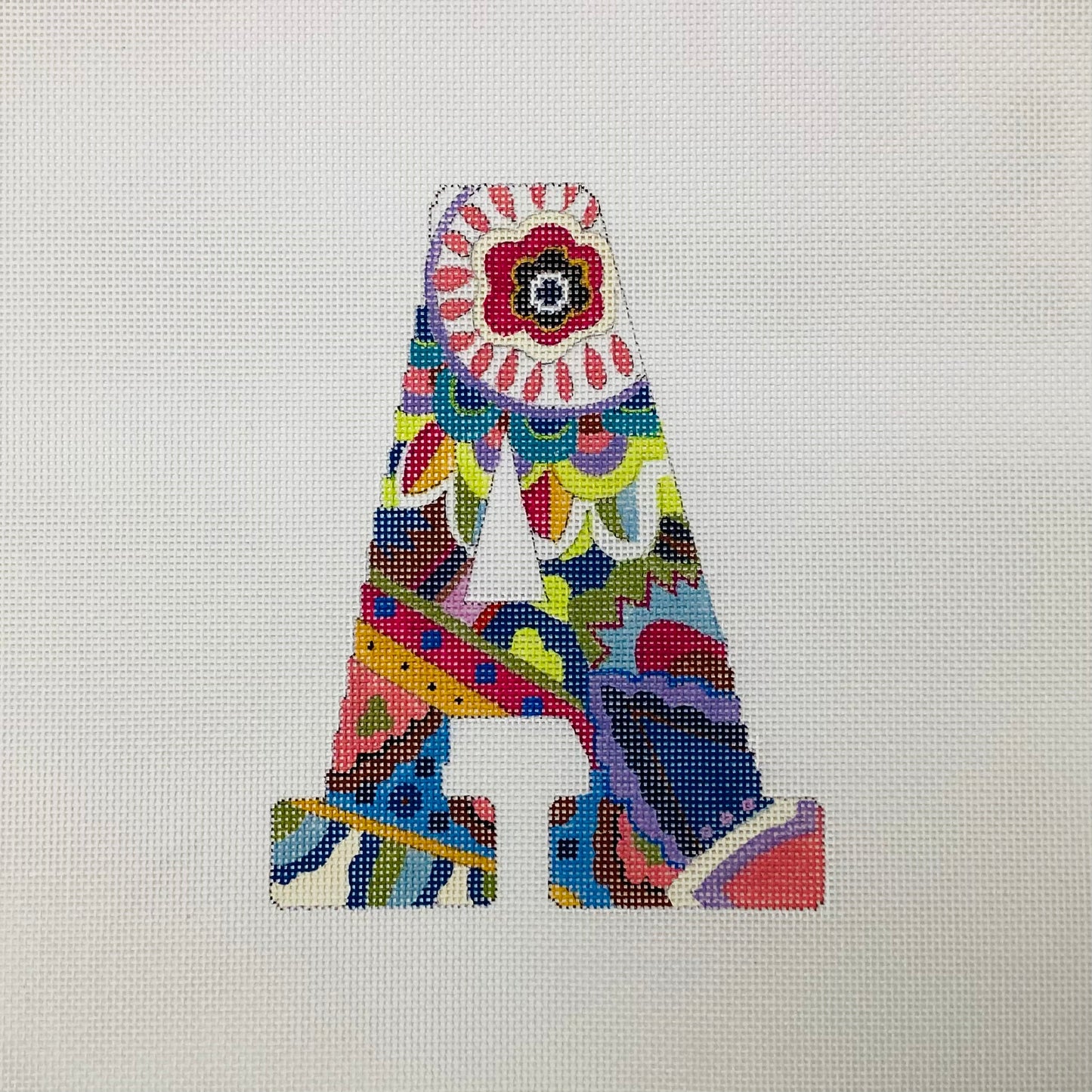Colors of Praise 6" Letter A