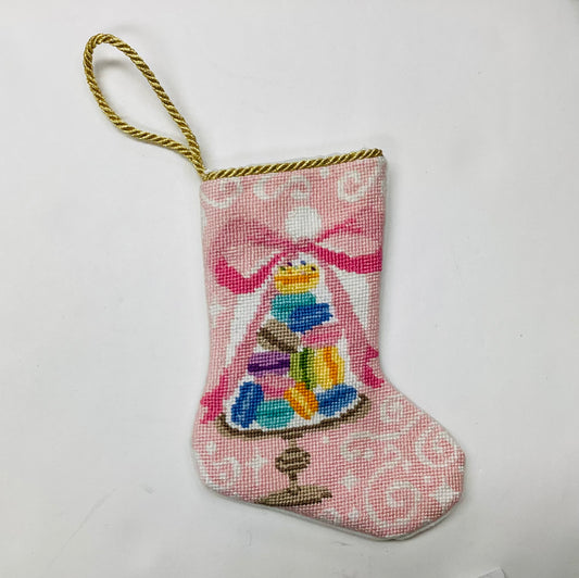 Macarons Bauble Stocking Prefinished