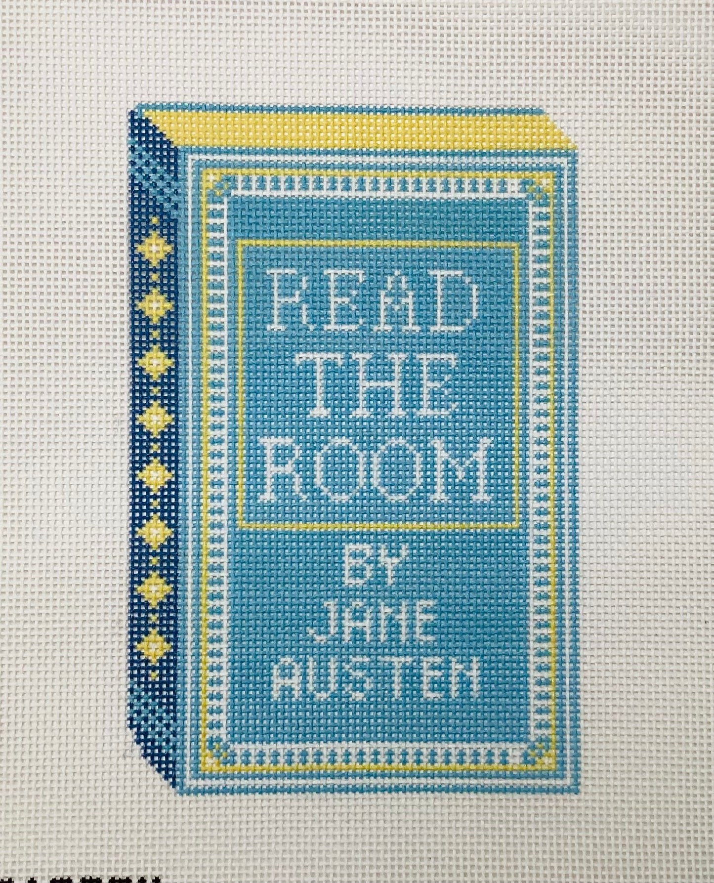 Read The Room Needlepoint Canvas