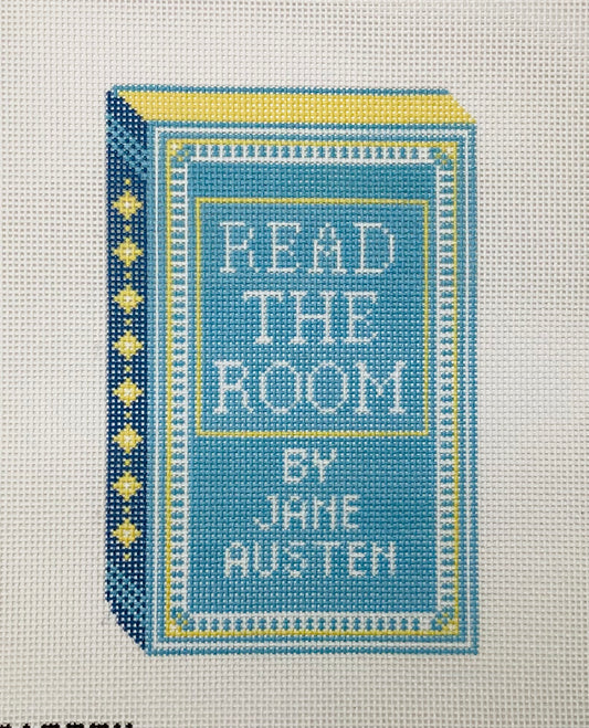 Read The Room Needlepoint Canvas
