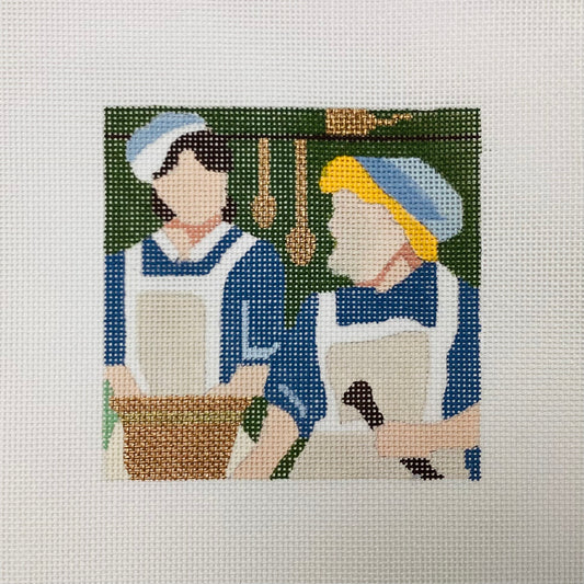 Mrs. Patmore and Daisy