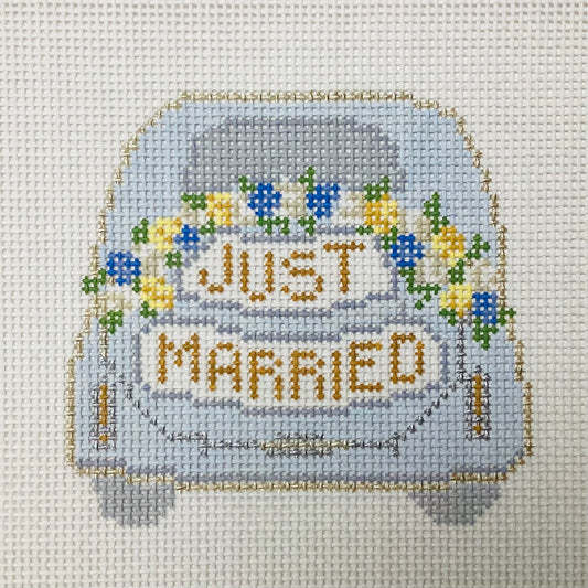 Just Married Needlepoint