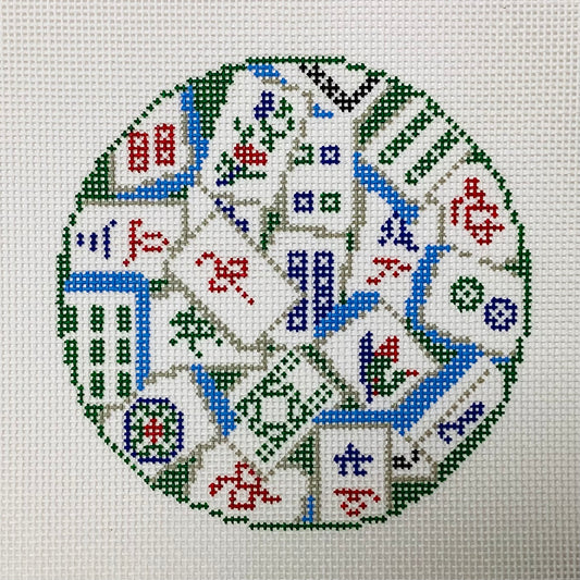 Mahjong Tiles Round