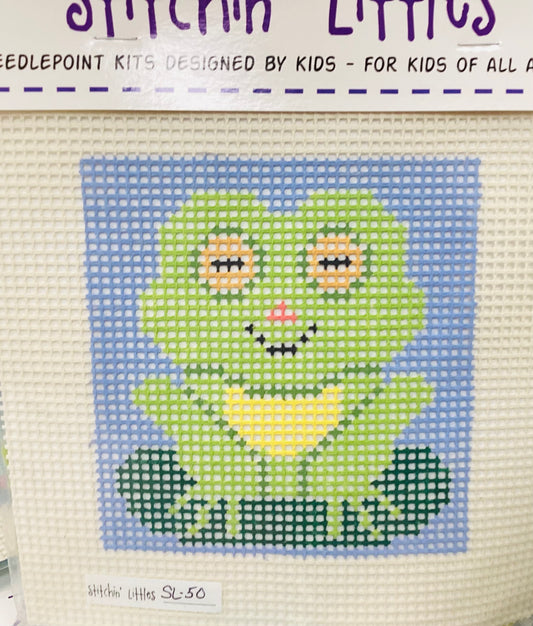 Stitchin' Littles Kit 5x5 - Frog