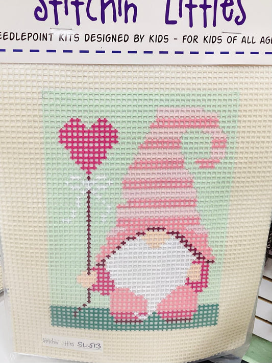 Stitchin' Littles Kit 5x7 - Gnomeo