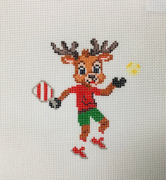 Reindeer Games: Pickleball Reindeer