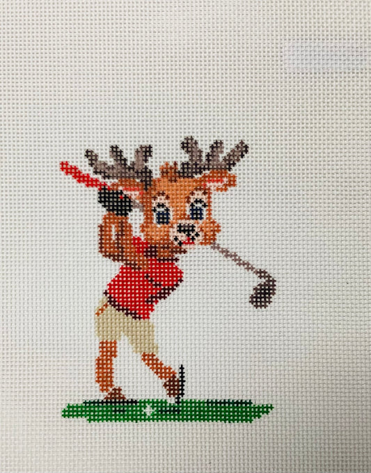 Reindeer Games: Golf Reindeer