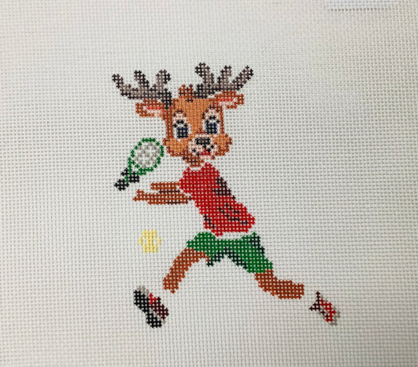 Reindeer Games: Tennis Reindeer