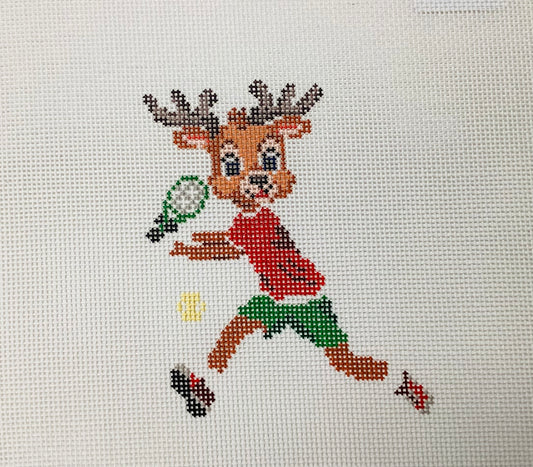 Reindeer Games: Tennis Reindeer