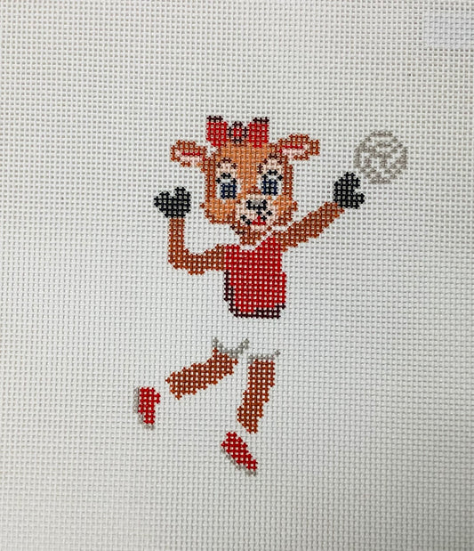 Reindeer Games: Volleyball Reindeer