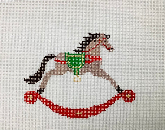 Rocking Horse with Red Base