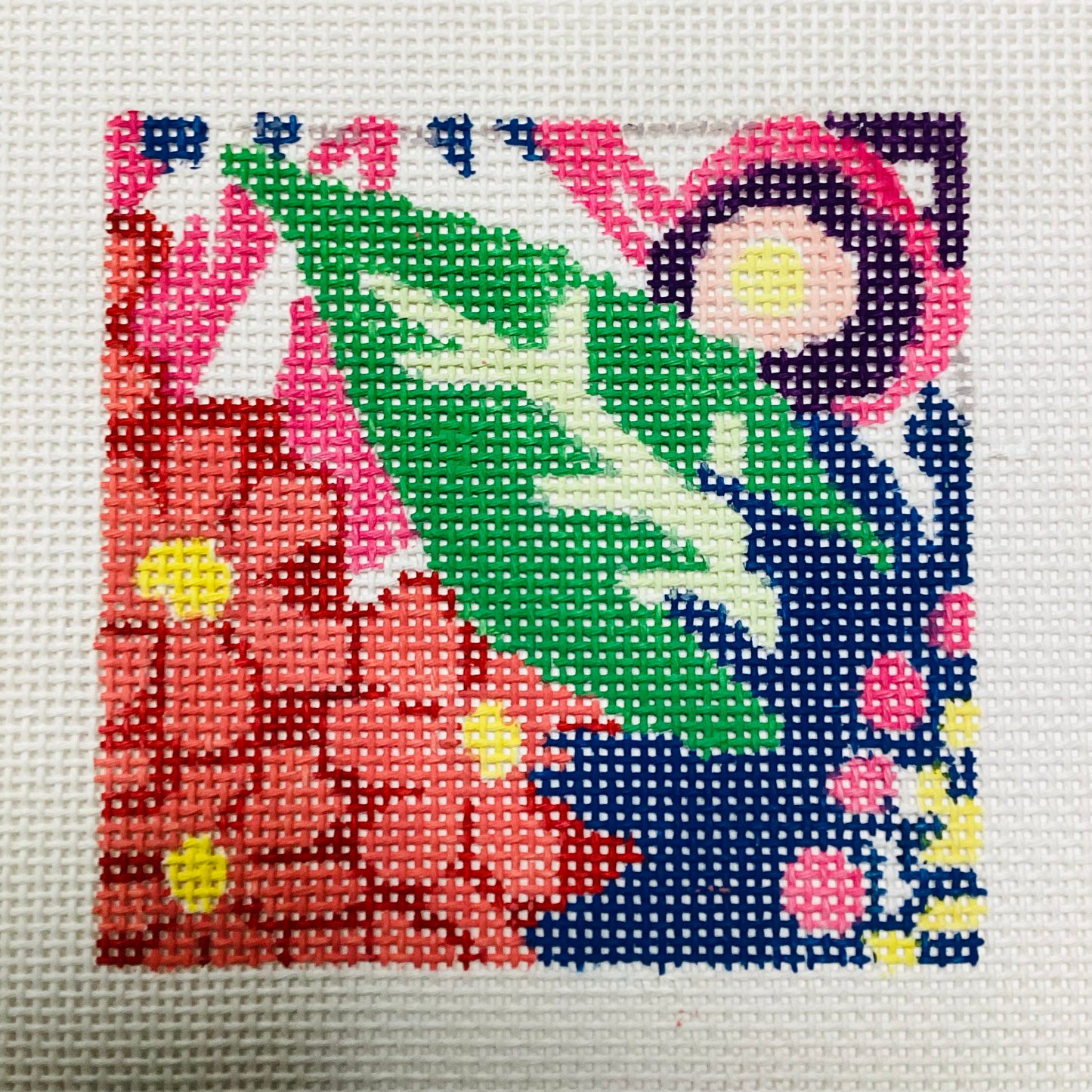 Jean Smith Coaster -Sm. Fantasy Garden #9