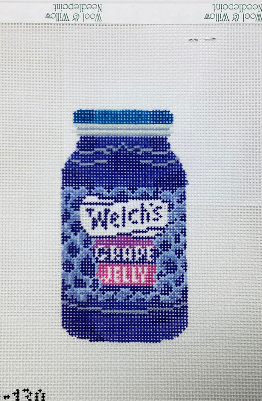 Grape Jelly Needlepoint