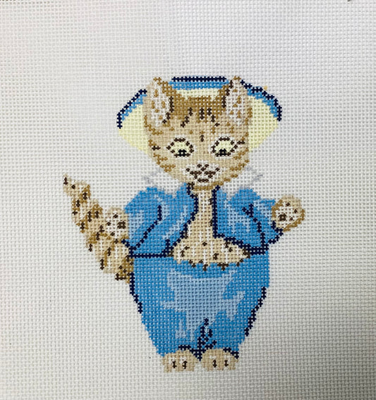 Tom Kitten in a blue suit