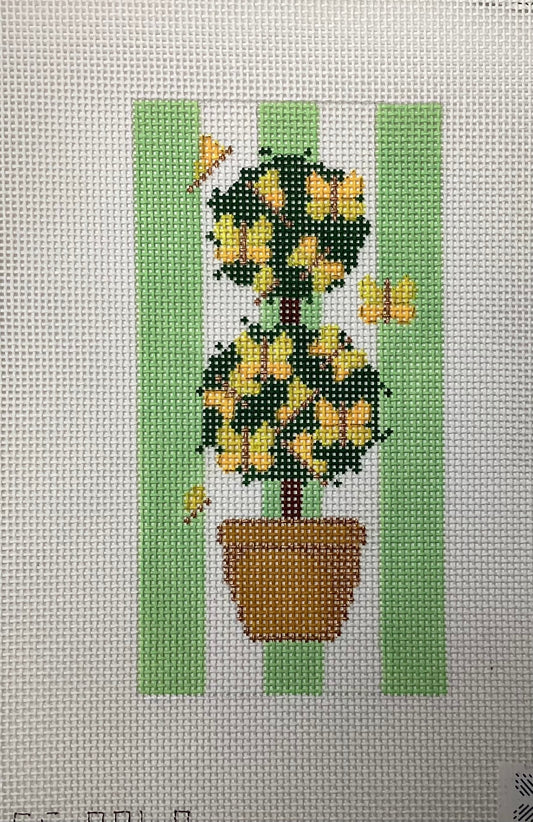 Butterfly Topiary Eyeglass Case