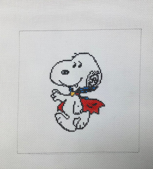 Peanuts - Snoopy in Vampire Costume Needlepoint