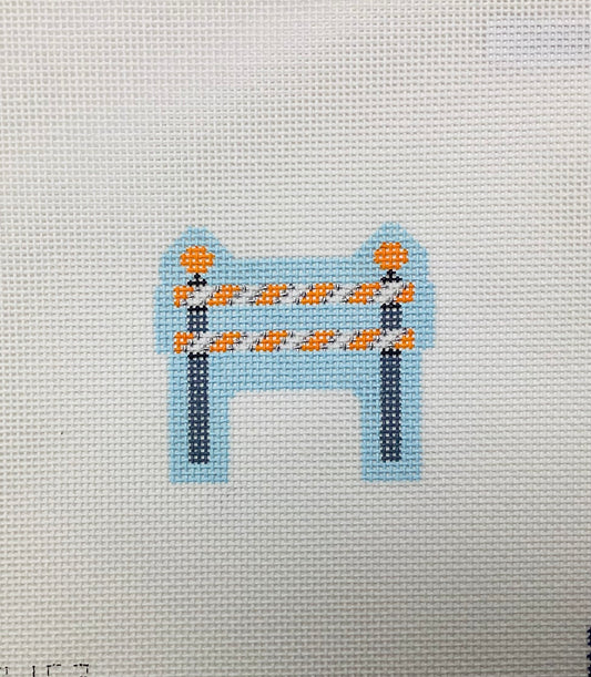 Construction Mini Double Barricade