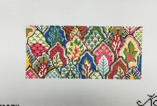 Oberkampf Leaf Wallet Needlepoint