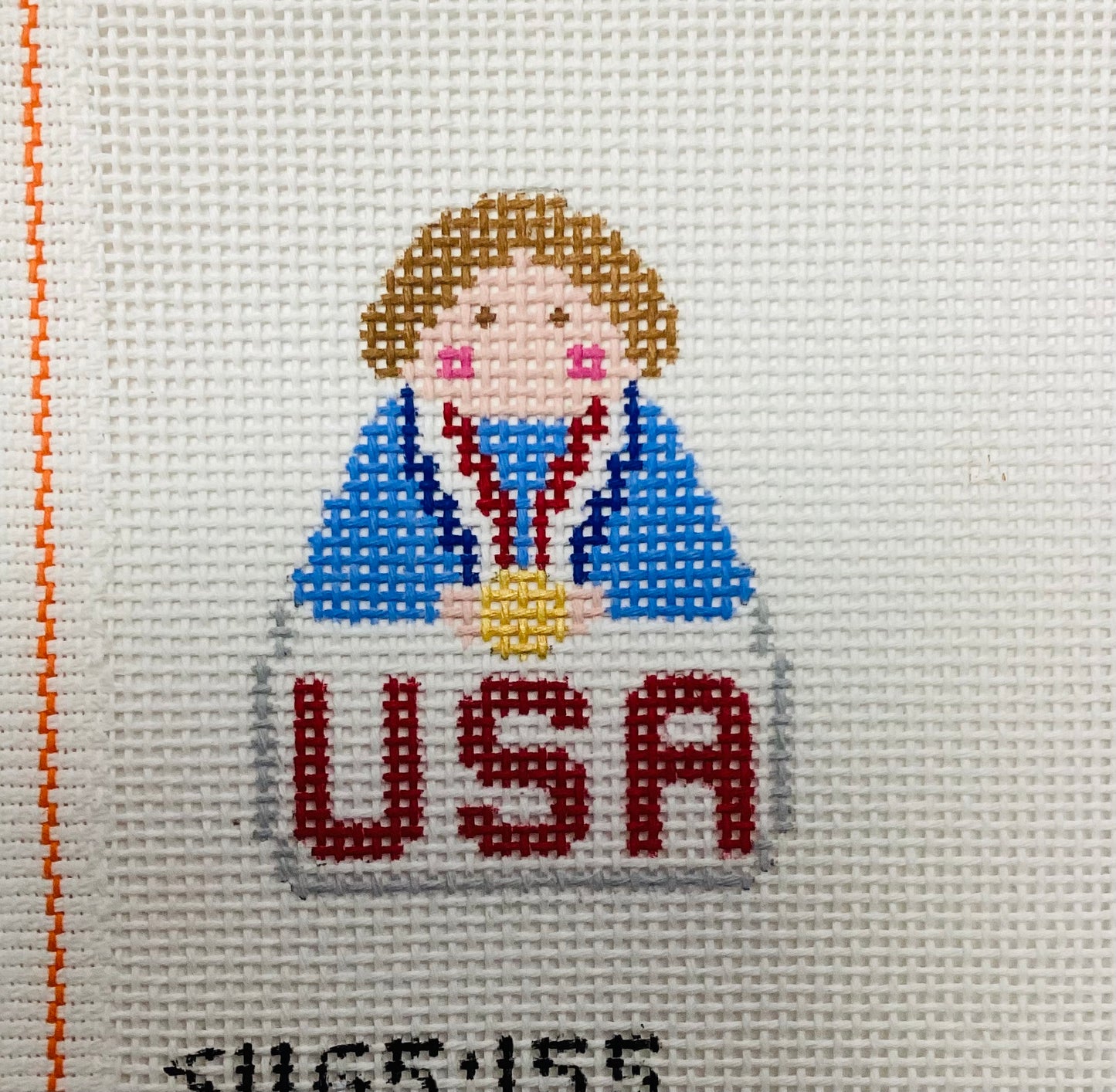 USA Angel Needlepoint