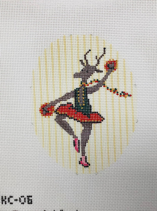 Esmerelda with Tambourines Needlepoint