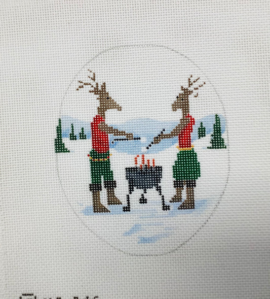 Date Night Needlepoint