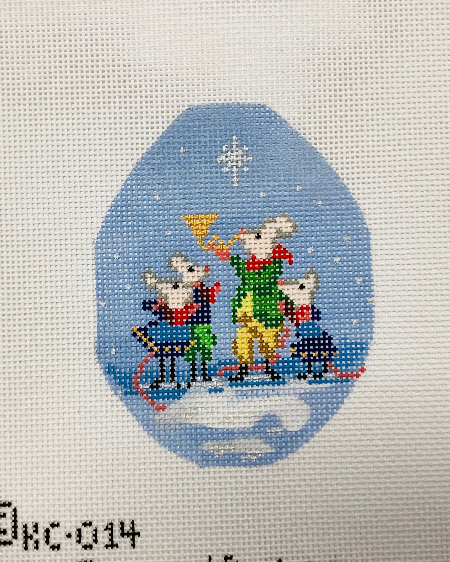 The Carolers Needlepoint