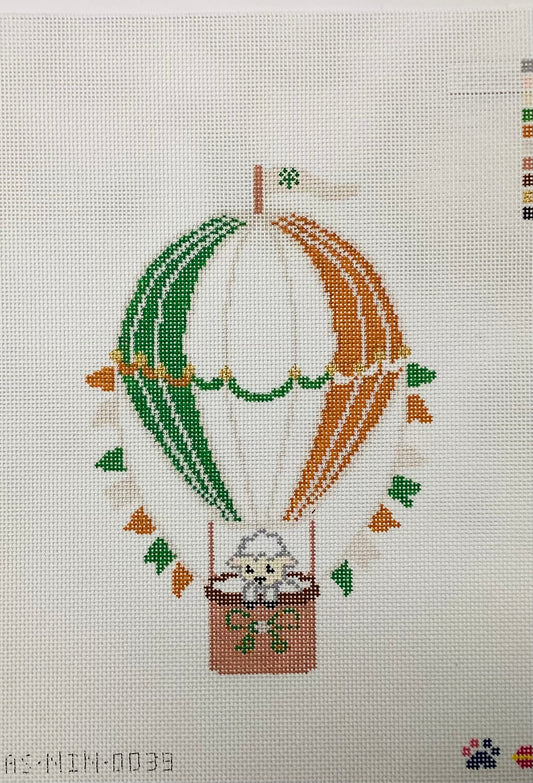 Ireland Balloon Needlepoint