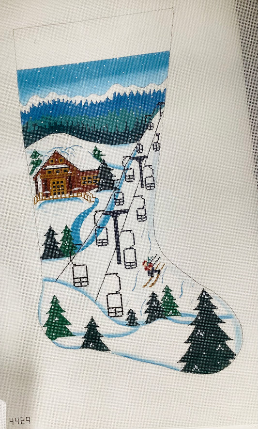 Hillside Ski Stocking