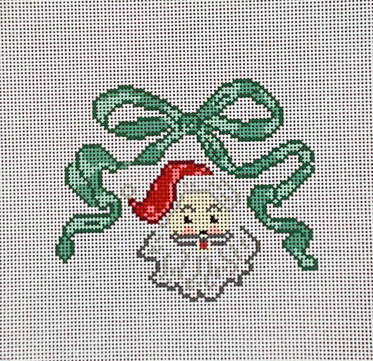 Vintage Santa Needlepoint