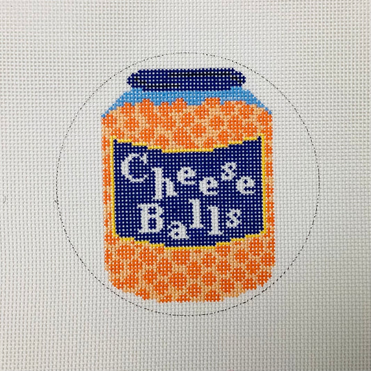 Cheese Balls Needlepoint Canvas