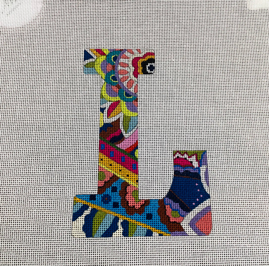 Colors of Praise 6" Letter - "L"