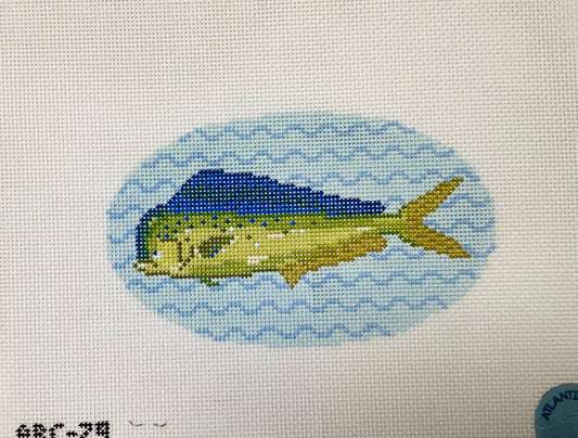 Mahi Mahi Fish Needlepoint
