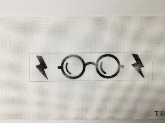 Harry Potter Glasses Book mark needlepoint