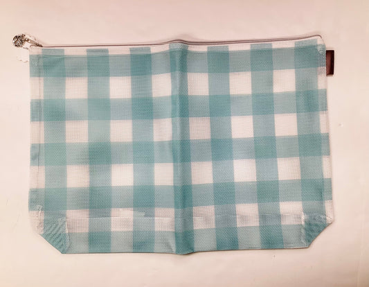 Zippered case that can be stitched - Blue